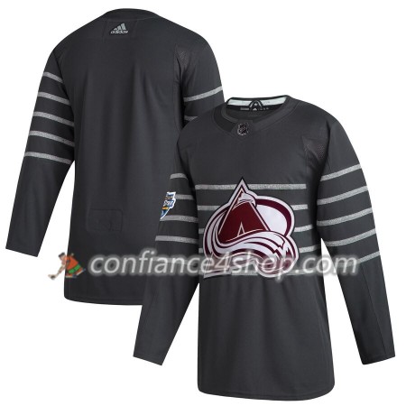 Adidas Maillot de Hockey Colorado Avalanche Blank Gris 2020 NHL All-Star Authentic - Homme